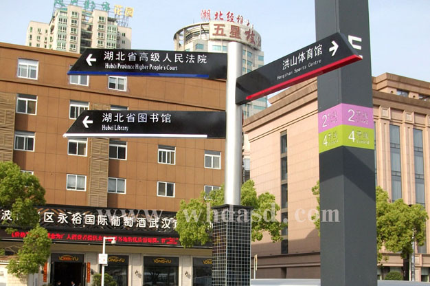 武汉户外导向指示牌